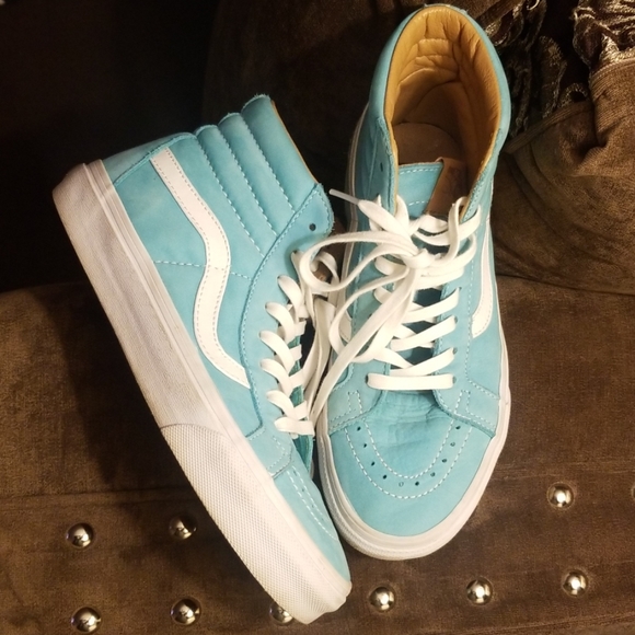 Vans Shoes - Van's Hightop sneakers Turquoise